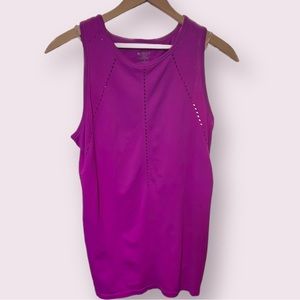 Athleta Fuchsia Workout Tank Top - Small